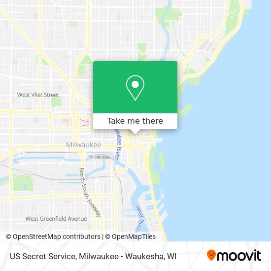 US Secret Service map
