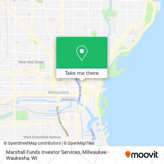 Mapa de Marshall Funds Investor Services