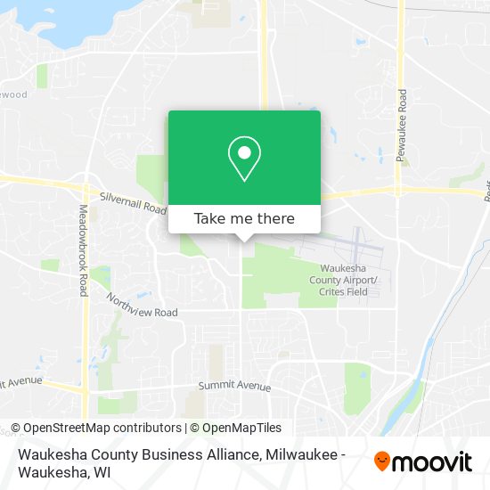 Mapa de Waukesha County Business Alliance