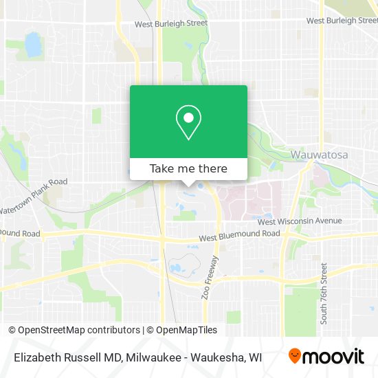Elizabeth Russell MD map