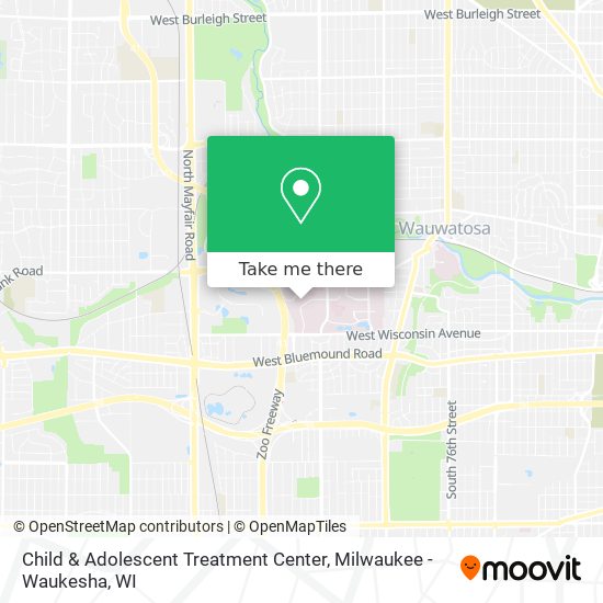 Child & Adolescent Treatment Center map