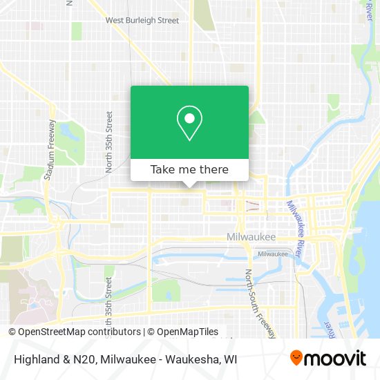 Highland & N20 map