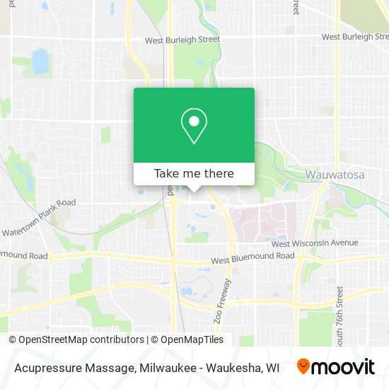 Acupressure Massage map