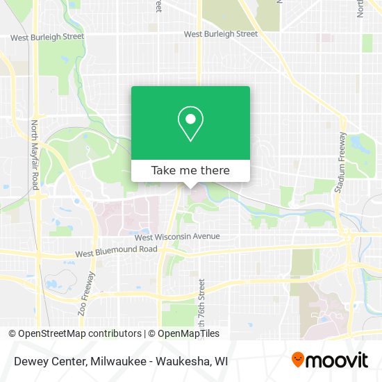 Dewey Center map