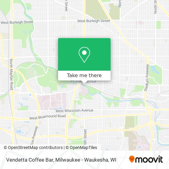 Mapa de Vendetta Coffee Bar