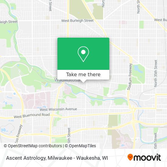 Ascent Astrology map