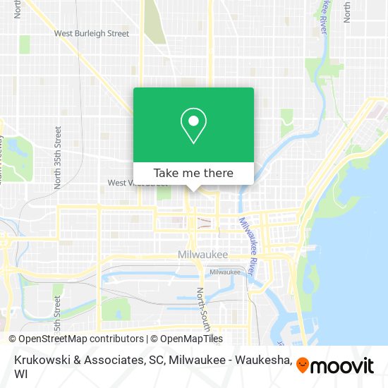Mapa de Krukowski & Associates, SC