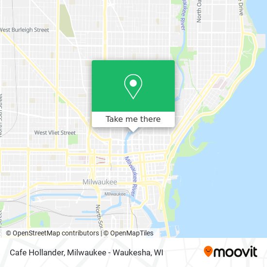 Cafe Hollander map