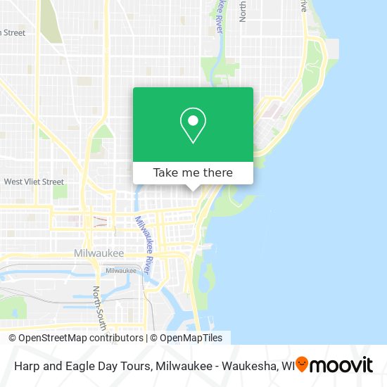 Harp and Eagle Day Tours map