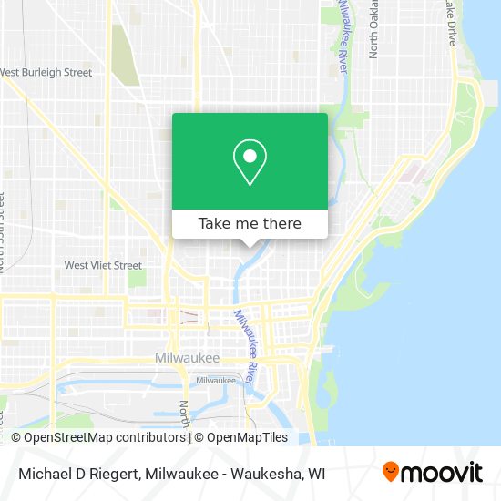Mapa de Michael D Riegert