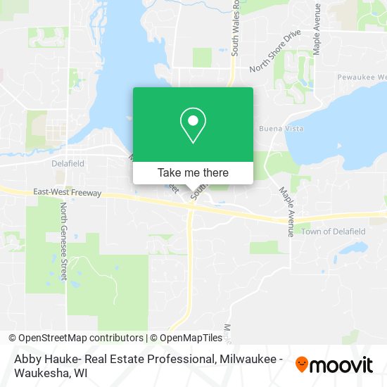 Abby Hauke- Real Estate Professional map
