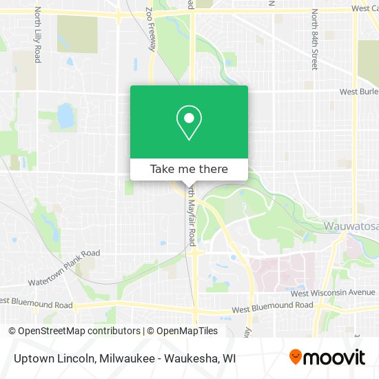 Mapa de Uptown Lincoln