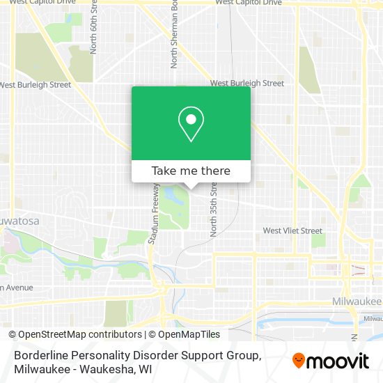 Mapa de Borderline Personality Disorder Support Group