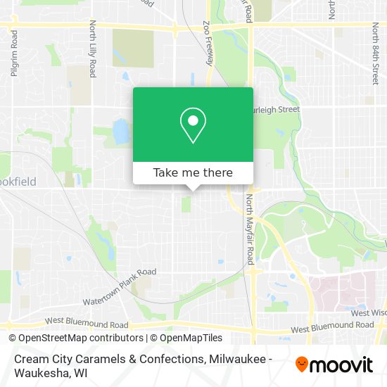 Cream City Caramels & Confections map