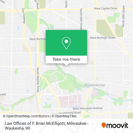 Mapa de Law Offices of F. Brian McElligott