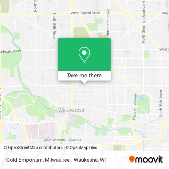 Gold Emporium map