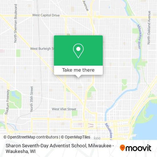 Sharon Seventh-Day Adventist School map
