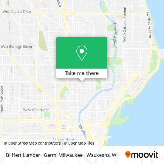 Bliffert Lumber - Germ map