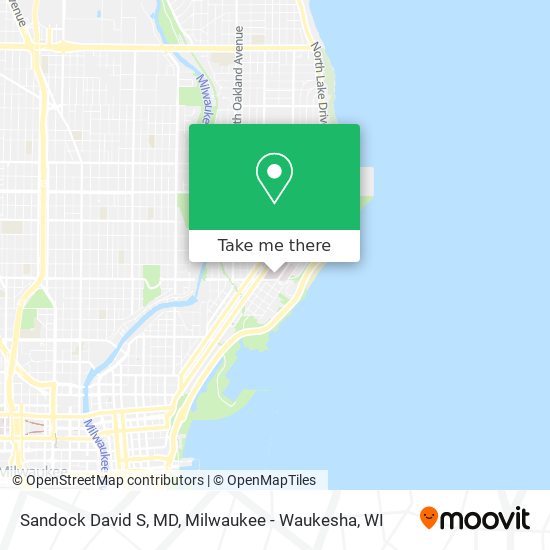 Sandock David S, MD map
