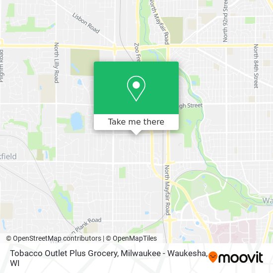 Tobacco Outlet Plus Grocery map