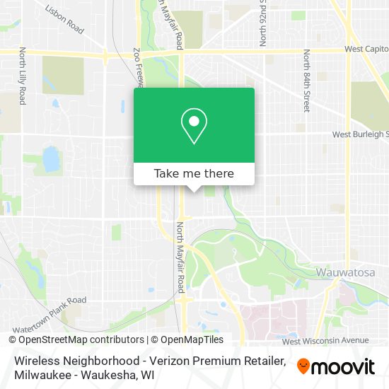Wireless Neighborhood - Verizon Premium Retailer map