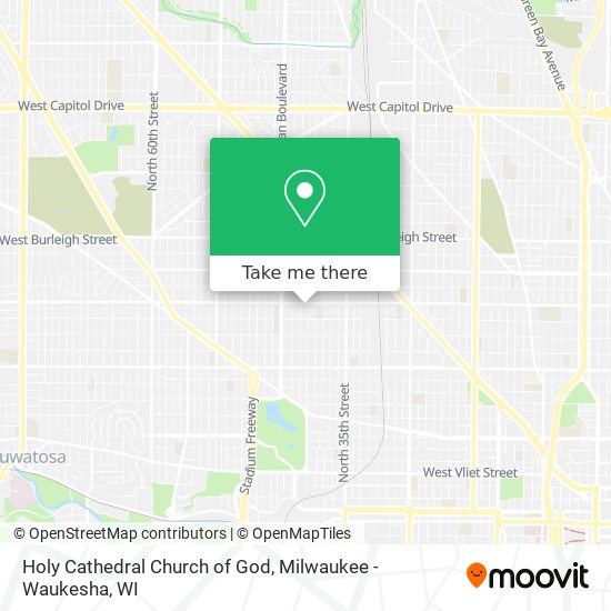 Mapa de Holy Cathedral Church of God
