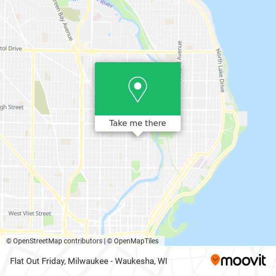 Flat Out Friday map