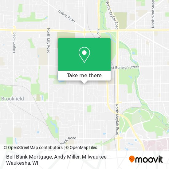 Mapa de Bell Bank Mortgage, Andy Miller
