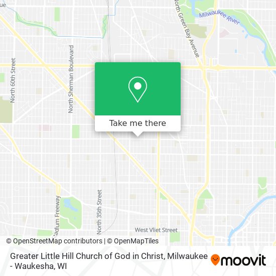 Mapa de Greater Little Hill Church of God in Christ