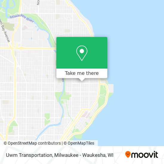Uwm Transportation map