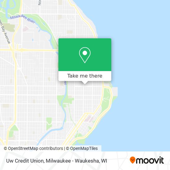 Mapa de Uw Credit Union