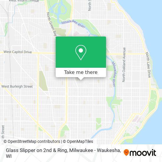 Glass Slipper on 2nd & Ring map