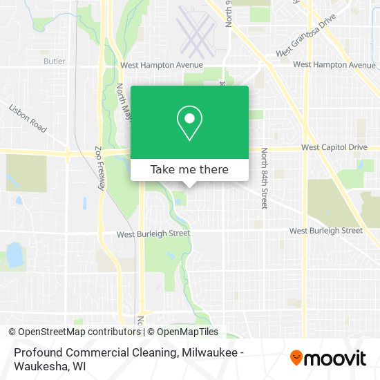 Profound Commercial Cleaning map