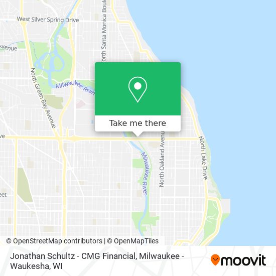 Mapa de Jonathan Schultz - CMG Financial