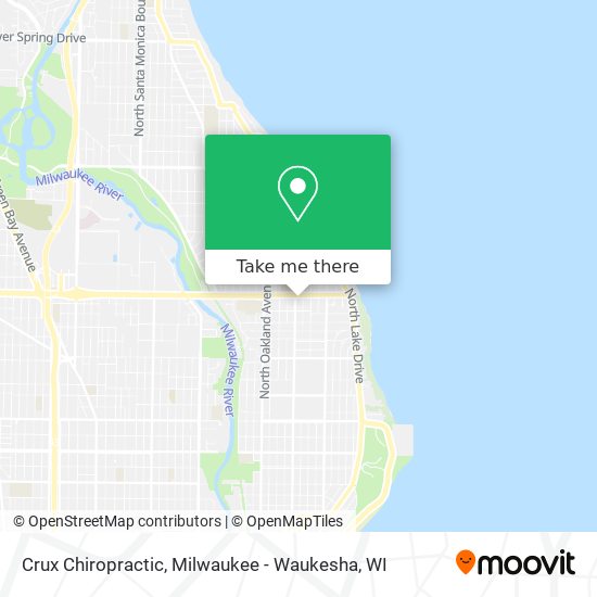 Crux Chiropractic map