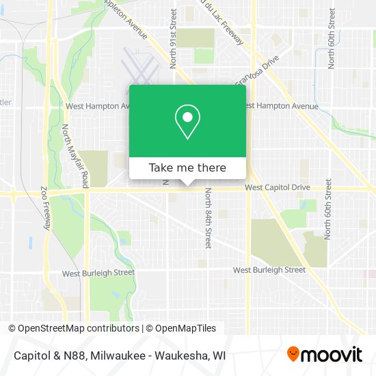 Mapa de Capitol & N88