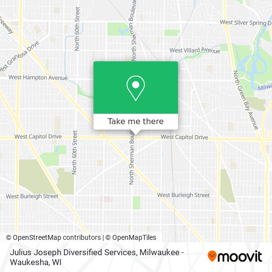 Julius Joseph Diversified Services map