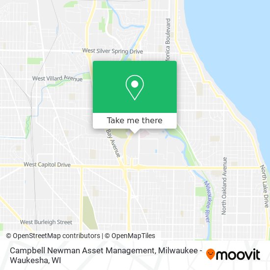 Campbell Newman Asset Management map