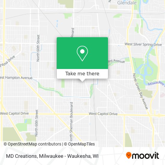 MD Creations map