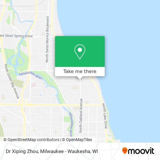 Dr Xiping Zhou map