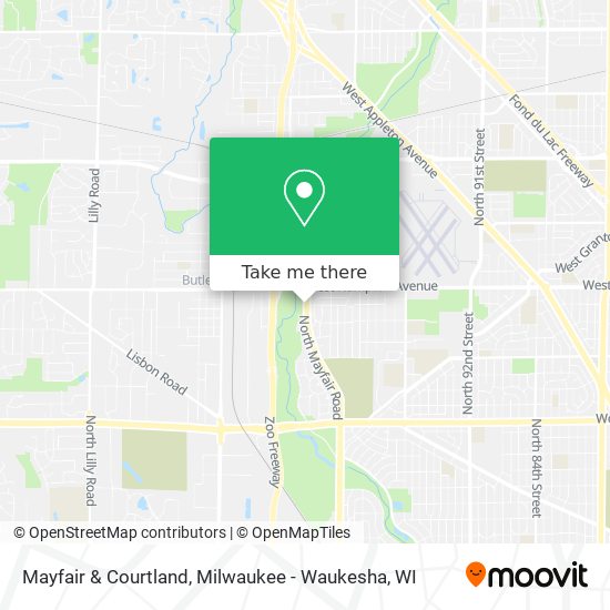 Mapa de Mayfair & Courtland