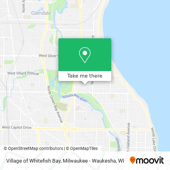 Mapa de Village of Whitefish Bay