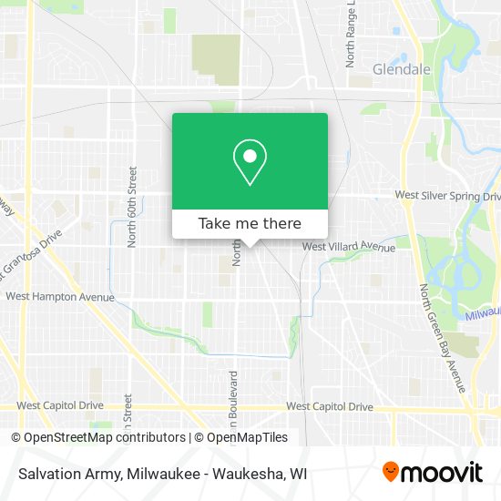 Mapa de Salvation Army
