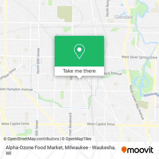 Alpha-Ozone Food Market map