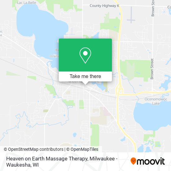 Mapa de Heaven on Earth Massage Therapy