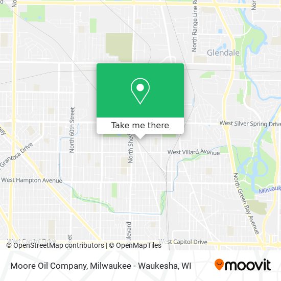 Moore Oil Company map