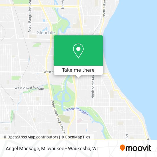 Angel Massage map