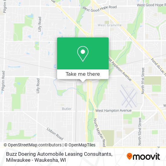 Buzz Doering Automobile Leasing Consultants map