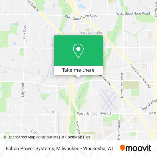 Fabco Power Systems map