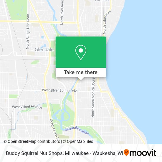 Mapa de Buddy Squirrel Nut Shops